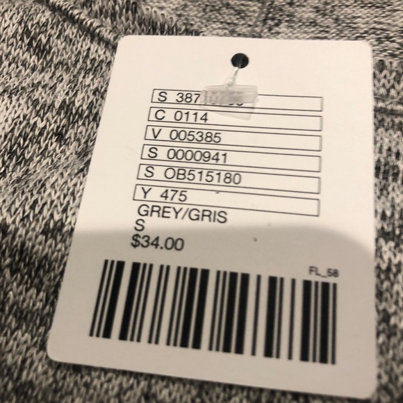 Bdg urban outfitters gray crop top S NWT - Picture 3 of 3